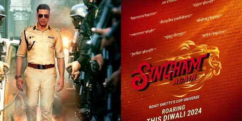 Singham Again Set for Diwali 2024: Akshay Kumar Returns to the Action-Packed Franchise