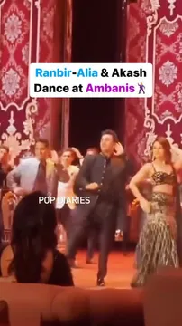 Watch: Ranbir-Alia Dance With Akash Ambani at Anant-Radhika's Sangeet