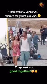 Hrithik Roshan & Kiara Advani Begin Shooting For War 2 in Italy: Watch