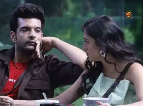 Karan Kundrra posts a cryptic tweet after Tejasswi Prakash's accusation of him restricting her to do a kissing scene