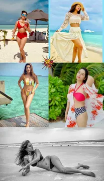 From Hina Khan to Nia Sharma, all the Telly Town hotties were seen vacationing at the capital vacation spot of the tinsel town 'Maldives', Check the sizzling pictures inside!