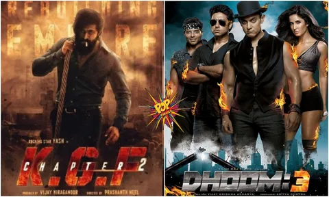 KGF 2 10th Day Box Office : Beats Aamir Khan's Dhoom 3 To Become The 10th Highest Grossing Film Of All Time