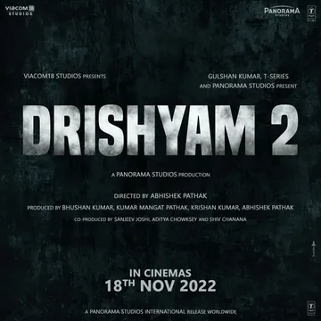 Ajay Devgn, Akshaye Khanna & Tabu starrer Drishyam 2 directed by Abhishek Pathak is set to release theatrically on 18th November 2022!