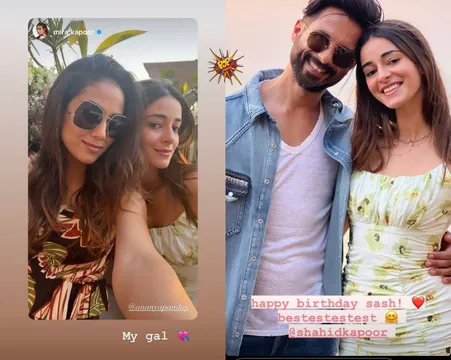 Shahid Kapoor spent a gala time with the rumored Jodis of BTown, Sidharth - Kiara and Ishaan - Ananya