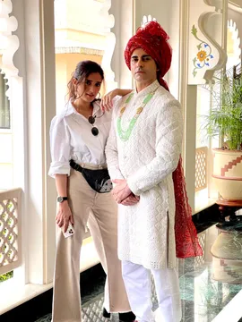 Gautam and Pankhuri Rode's #ChhanoMaano is out now! The Raas-Garba song produced by White Peacock Films & Sandstone releases just in time for Dussehra!