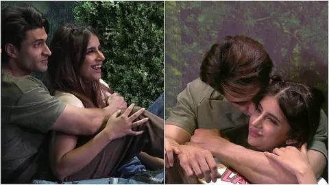 Love Birds Leshaan and Miesha Bid farewell to Colors " Bigg Boss" !