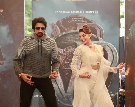 Vikrant Rona launches their trailer in Mumbai with a bang, Hindi trailer goes live at 5 Pm today!
