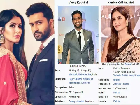 VicKat Wedding: Wikipedia Makes It Official! Vicky Kaushal Married To Katrina Kaif!