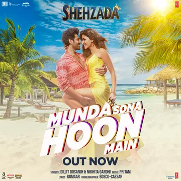 Kartik And Kriti’s Hot Chemistry Is An Ideal Peppy Number This Season With Munda Sona Hoon Main from Shehzada