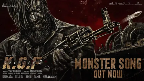 The box office ruler 'KGF: Chapter 2' is here with its thrilling 'Monster Song'