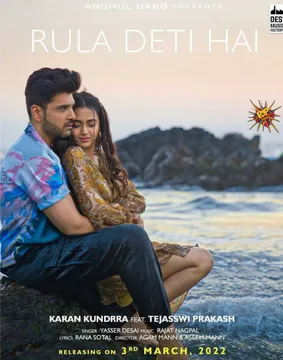 Karan Kundrra announces 'Rula Deti Hai' music video with Tejasswi Prakash