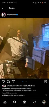 Its dubbing wrap for Vijay Verma today on Hurdang, takes to social media to share the good news!