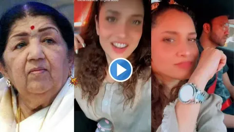 What did Ankita Lokhande do while the nation was mourning the loss of Lata Mangeskar, that netizens mocked her heavily?