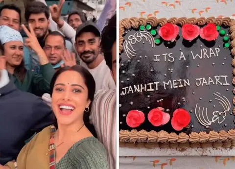It's a wrap for Nushrratt Bharuccha and team of Janhit Mein Jaari, The social comedy is slated to release in early 2022!