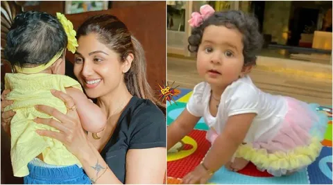 HEART WARMING gesture of Shilpa Shetty's baby chanting Gayatri Mantra for an injured bird is worth of all love