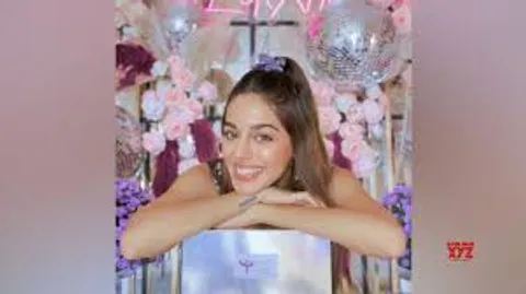 Alaya F celebrates her Birthday with tongue in a cheek moment !