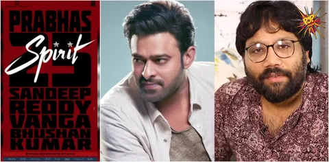 Prabhas And Arjun Reddy Director Come Together For Spirit