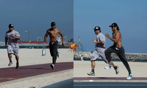 Hrithik Roshan Asks His Trainer If He Is Ready As He Shares A Throwback Picture From His Preparations Of Fighter; Checkout