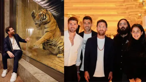 Messi’s Gentle Goodbye: A Heartfelt Visit to Vantara Marks the End of His GOAT Tour in India