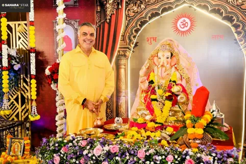 Mr. Romie Dutt - Executive Director Aamby valley City & Hotel Sahara Star for Ganpati celebrations