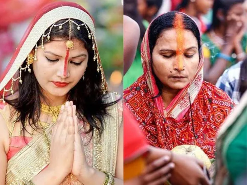 छठ पर महिलाएं इसलिए लगाती हैं नाक से सिर तक सिंदूर, जानें क्या है महत्व,  Chhath puja 2019 Why women put long sindoor on forehead during puja