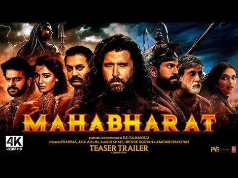 Mahabharat | Trailer | Hrithik, Prabhas, Ram Charan, Deepika | S S  Rajamouli | mahabharat movie 2024 - YouTube