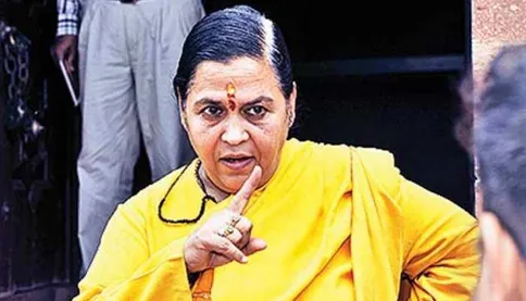 madhya pradesh elections history uma bharti had to leave cm post of mp | मध्य  प्रदेश चुनाव: जानिए क्यों उमा भारती को 2004 में छोड़नी पड़ी थी सीएम की  कुर्सी