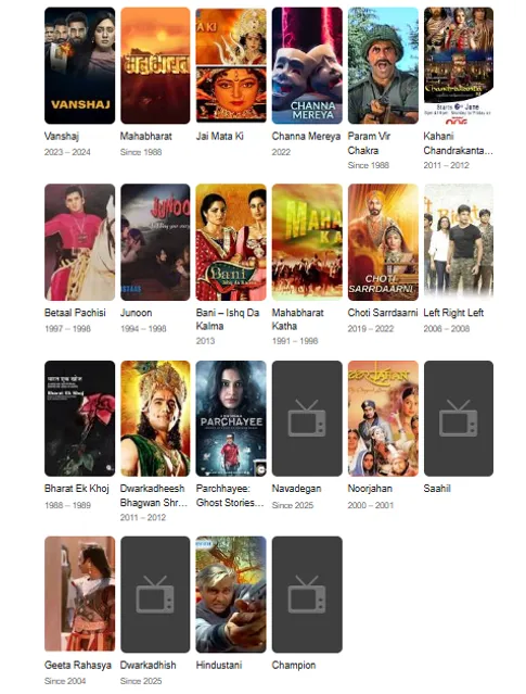 puneet issar telivision shows