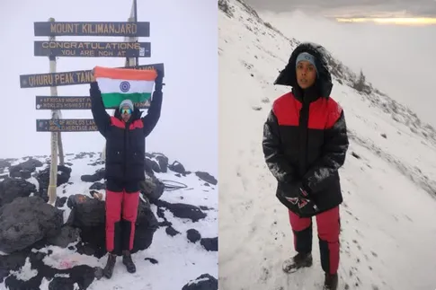 मैहर की बेटी ने माउंट किलिमंजारो पर गाड़ा झंडा, अफ्रीका के पहाड़ पड़े छोटे  - anjana singh climbed kilimanjaro