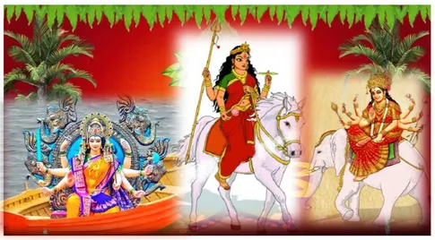 Know when and how Maa Durga devotees come, what happens to them | जानिए,  कैसे तय होता है मां दुर्गा के आने का वाहन, क्या होता है उनका फल | Hindi  News,