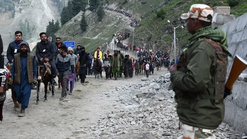 Shri Amarnath Yatra This Year 581 Companies From Various Central Armed  Police Forces Will Be Deployed - Amar Ujala Hindi News Live - अमरनाथ यात्रा  2025:इस साल सुरक्षा के अभूतपूर्व इंतजाम, Capf