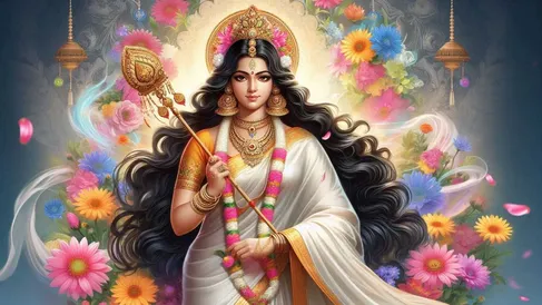 Maa Brahmacharini: मंत्र, प्रार्थना, स्तुति, ध्यान, स्तोत्र, कवच और आरती