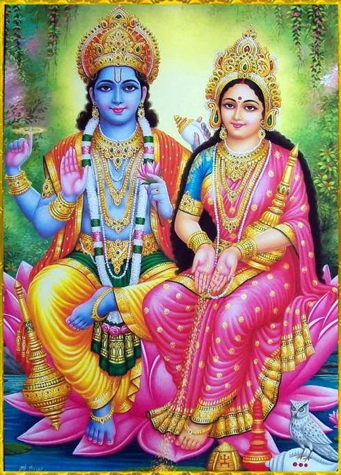 Pin by Krishna Bhakti Art Renaissance on Lakshmi Narayana Gallery | Vishnu,  Lord vishnu wallpapers, Lakshmi images