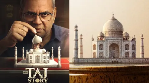 द ताज स्टोरी' नया पोस्टर विवाद: मेकर्स ने जारी किया बयान, परेश रावल बोले-  ताजमहल के भीतर शिव मंदिर...
