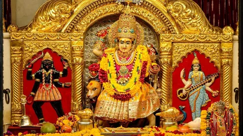Chaitra Navratri 2025: चैत्र नवरात्रि में इस बार हाथी पर सवार होकर आएंगी मां  दुर्गा, माता रानी के किस वाहन का क्या है महत्व, यहां जानिए - chaitra  navratri 2025 Maa ...