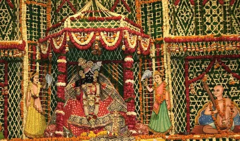 Janmashtami 2023 Banke bihari Mangala Aarti once a year