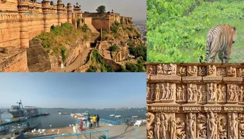 Madhya Pradesh Best 5 major tourist places beautiful Bhopal Pachmarhi  Gwalior Khajuraho Kanha National Park sn | ये हैं मध्य प्रदेश के टॉप 5  पर्यटन स्थल, जानिए इन स्थानों की खासियत |