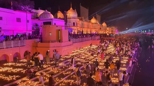 40 घाट, 17 लाख दीये और 3500 लीटर तेल, जानिए इस बार कितना भव्य होगा अयोध्या  का दीपोत्सव - Ayodhya Depotsav Preparation at 40 ghat with 17 lakh diya and  3500 litre