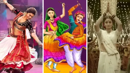इस Navratri गरबा फ्लोर पर मचाएं धमाल, बॉलीवुड के इन टॉप 10 गानों के साथ  डांडिया नाइट में लगा दें चार चांद - Navratri Special Top 10 Songs bollywood  Songs list garba