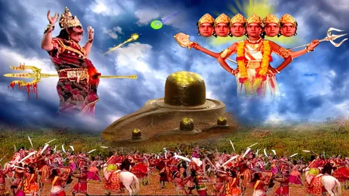 शिव पुत्र कार्तिकेय ने किया ताड़कासुर का वध और फिर की चार शिवलिंग की  स्थापना !! Tarakasur Vadh