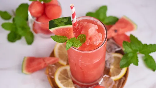 WATER+ watermelon, lemon, mint