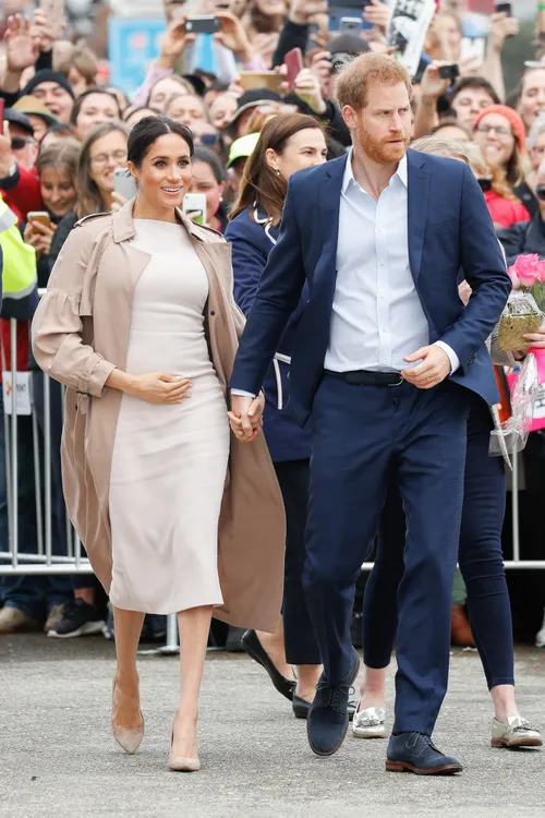 Meghan Markle Wore a Thing: Brandon Maxwell Sheath Dress in New Zealand  Edition - Fashionista