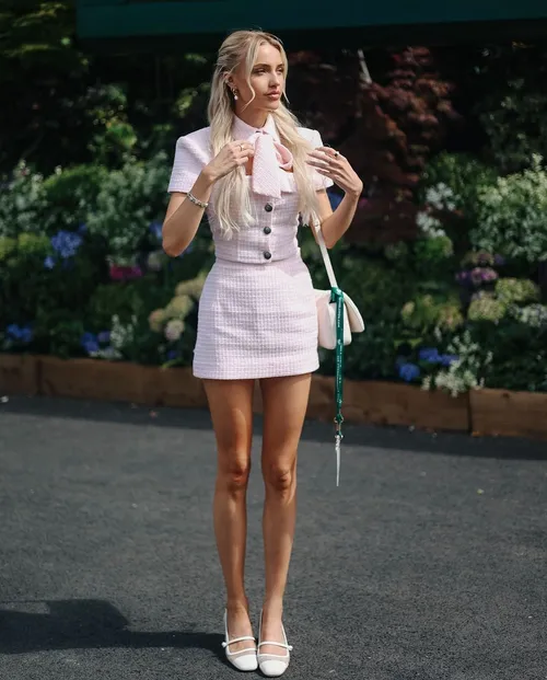 Morgan Riddle Is The Chanel-Clad Tennis WAG Elevating Wimbledon's Fashion  Game | British Vogue