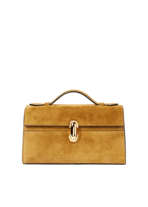 Symmetry Suede Tote Bag