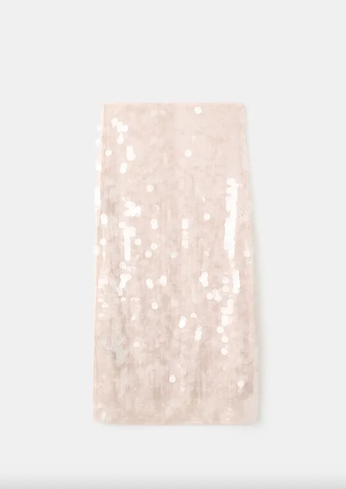 Sequin Midi Skirt