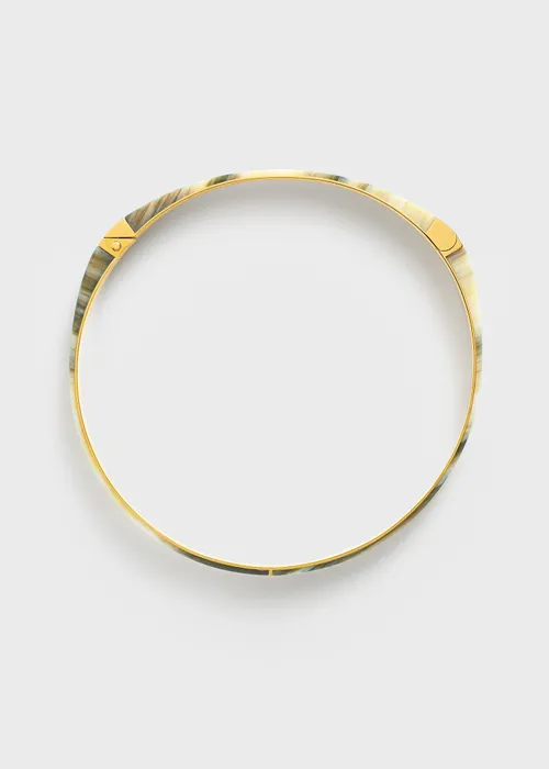 Signature collar beige/gold