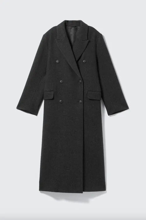 Logan Double-Breasted Wool Coat