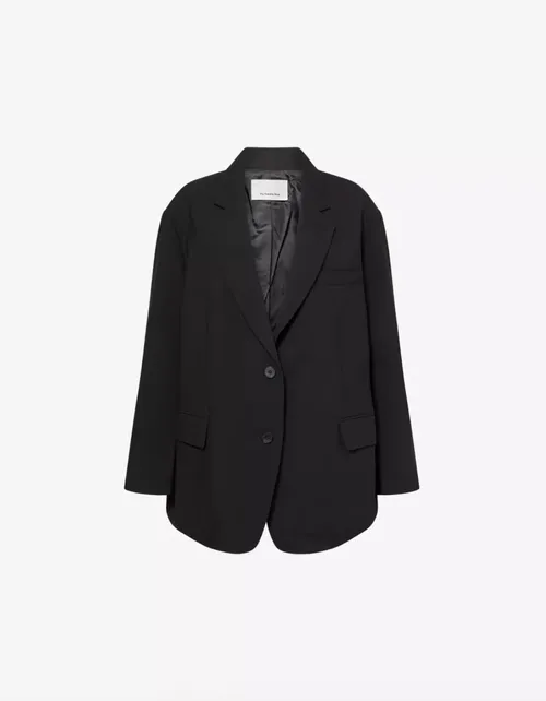 Bea Single-Breasted Stretch-Woven Blazer