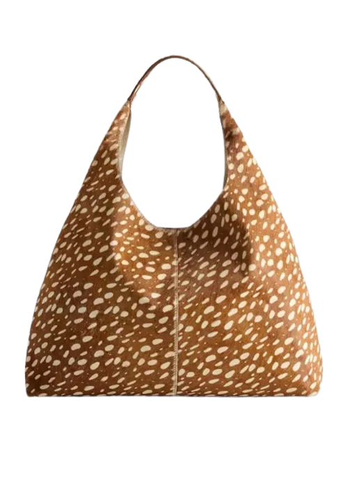 Deer Print Tote