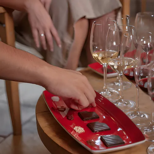 Wine tasting at Vrede en Lust